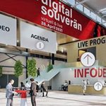 Gäste können sich virtuell durch die digitale Messehalle des IT-Dienstleisters Dataport bewegen.