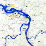 Im Geoportal der Bundesanstalt für Gewässerkunde können unter anderem Hochwasserrisikokarten abgerufen werden.
