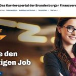 Das Brandenburger Finanzministerium ging im Mai mit seinem Karriereportal „Steuer Deine Zukunft“ online.