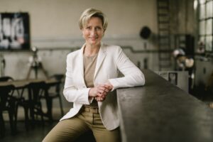 Das Bild zeigt Nicole Hoffmeister-Kraut, Wirtschaftsministerin von Baden-Württemberg