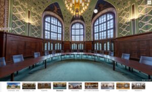 Bienenkorb in der Sächsischen Staatskanzlei im virtuellen 360-Grad-Rundgang