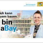 Screenshot der Startseite des bayrischen Karriereportals "Sei daBay"