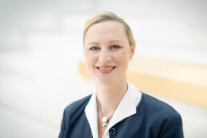 Das Bild zeigt die rheinland-pfälzische Digitalministerin Dörte Schall.