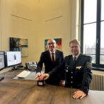 Leitender Oberstaatsanwalt der Staatsanwaltschaft Dresden Wolfgang Schwürzer; Polizeipräsident der Polizeidirektion Dresden Lutz Rodig 