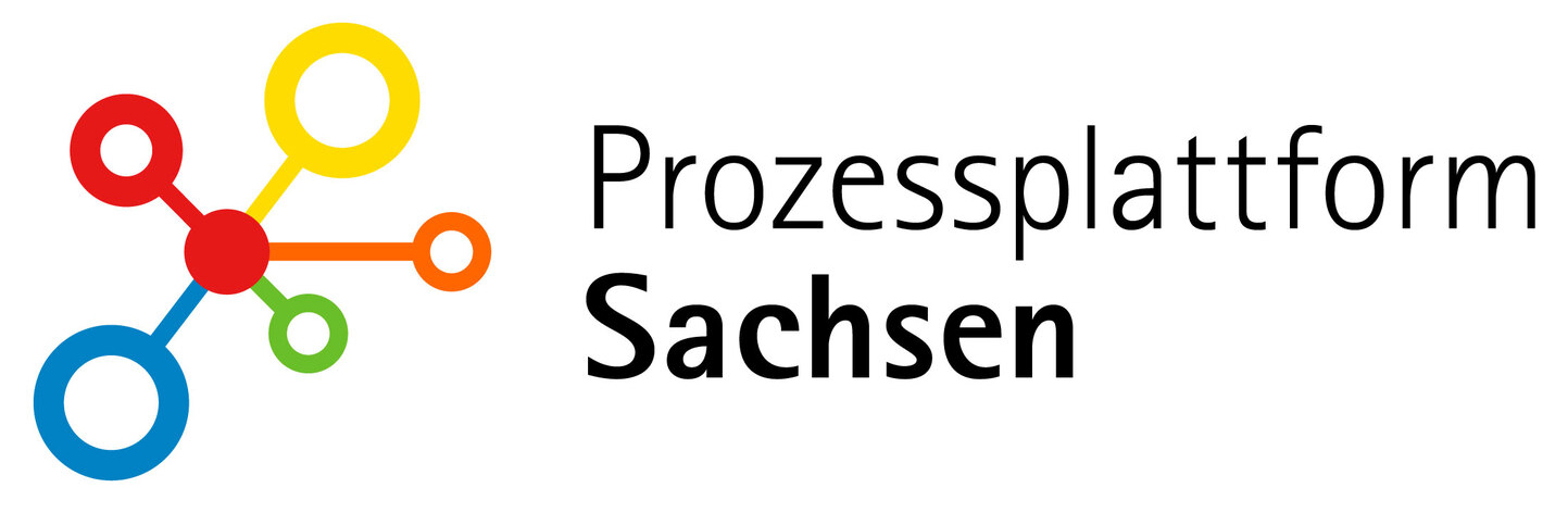 Logo der Prozessplattform Sachsen