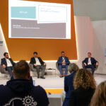 SCOON 2025, Blick auf die Atrium Stage während des Panels "Spotlights from Austria"