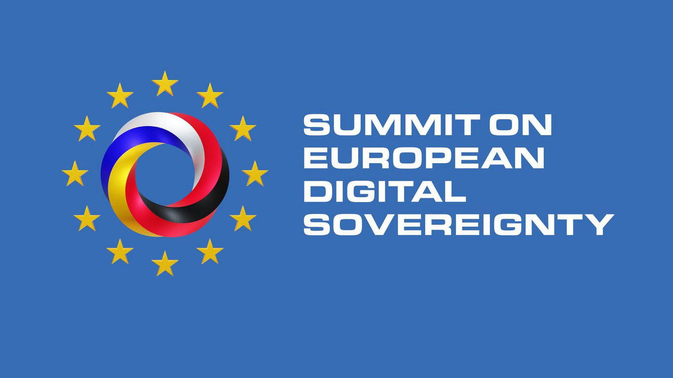 Logo "Summit in European Digital Sovereignity"