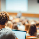 Studenten in einem Hörsaal