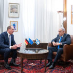 Bundesinnenminister Alexander Dobrindt trifft den israelischen Premierminister Benjamin Netanyahu am 11.01.2026 im Prime Minister Office in Jerusalem.