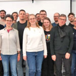 Gruppenfoto der Beteiligten des Hackathons.