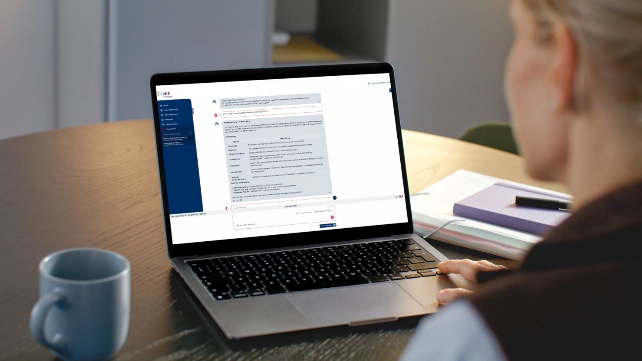 Frau vor Laptop_LLMoin-pilot-SH