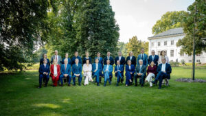 Gruppenbild im Scdhlosspark