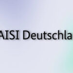 Schriftzug "AISI" vor grün-helllila Farbverlauf